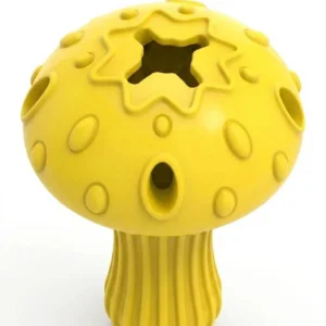 Dog Chew Toys for Aggressive Chewers – Durable Rubber Treat Dispensing Puzzle Toy for Teeth Cleaning & Mental Stimulation