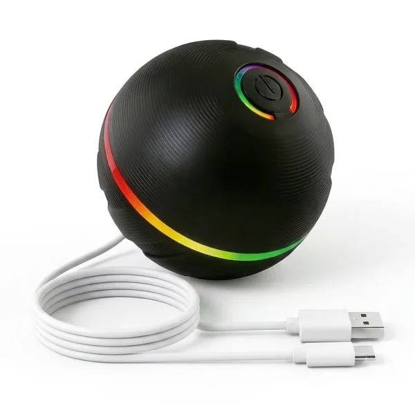 Smart Interactive Dog Ball Toy – Automatic Rolling & Bouncing Ball, USB Rechargeable Motion-Activated Pet Toy for Small, Medium & Large Dogs