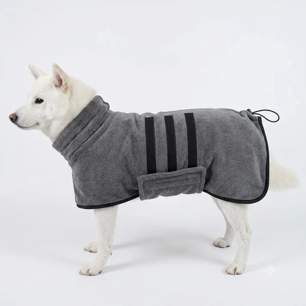 Quick-Dry Dog Towel Bathrobe, Thick Absorbent Pet Towel for Bath, Swimming & All Dog Breeds