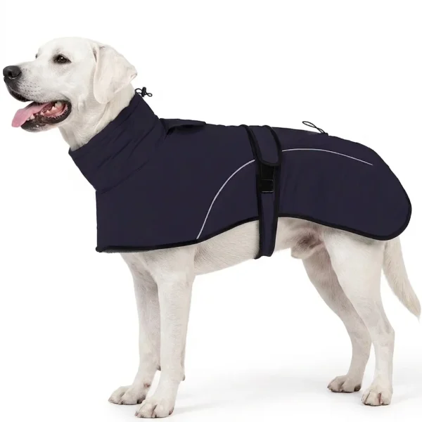 Dog Winter Cloak Coat – Thick Windproof Warm Pet Jacket for Outdoor Walking, Hiking & Daily Wear