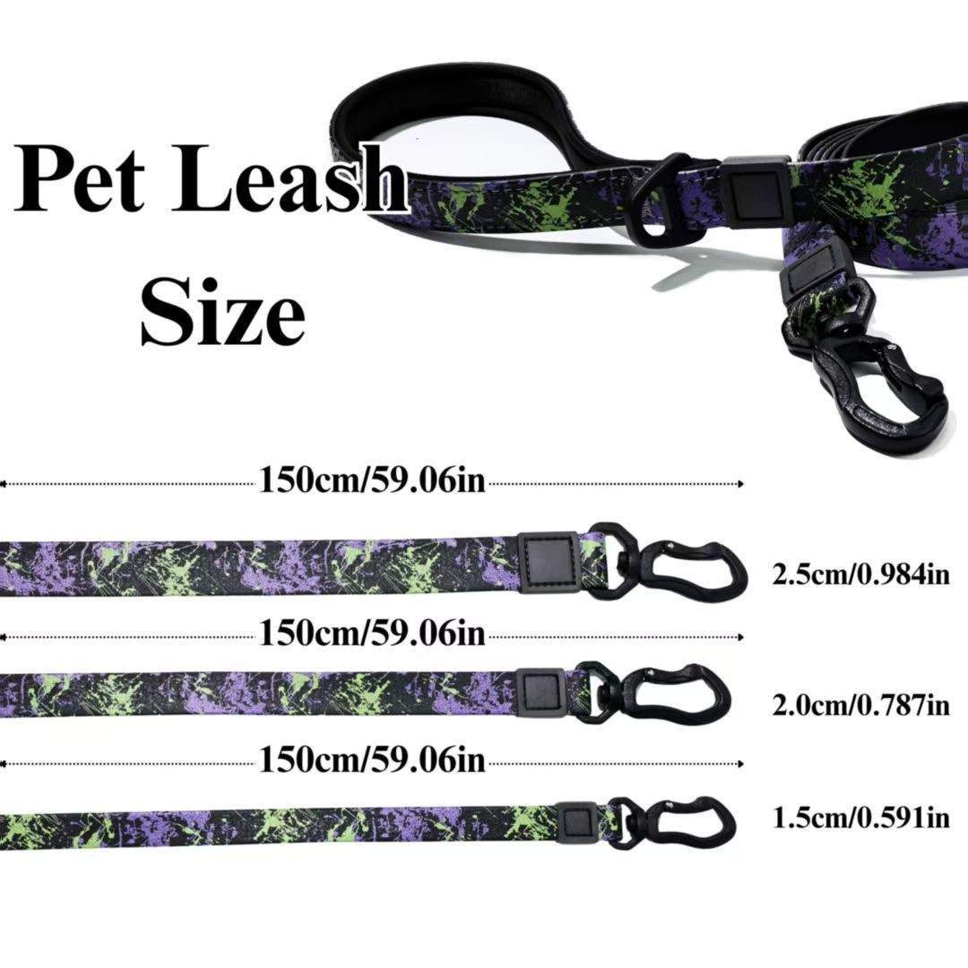 UV Printing Camouflage Embossed Pet Leash Set Is A Perfect Combination Of Style And Functionality Specially Designed For Pets' Outdoor Activities. Every Detail From Craftsmanship To Material Selection - Image 10