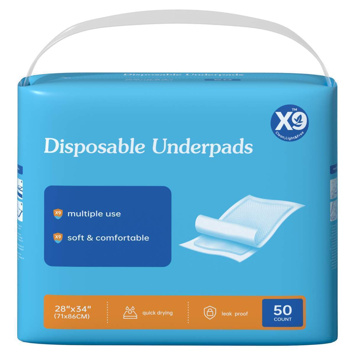 Absorbent waterproof underpads for bed and furniture protection - Image 9