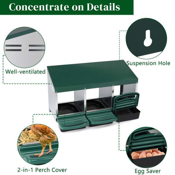 3-compartment Chicken Feeding Trough - Image 8