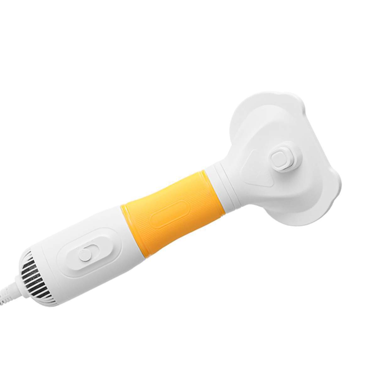 Pet Hair Dryer With Slicker Brush Low Noise 600W 3 Temperature Adjustable 3 In 1 Grooming Dog Blow Dryer For Cats Yellow - Image 4