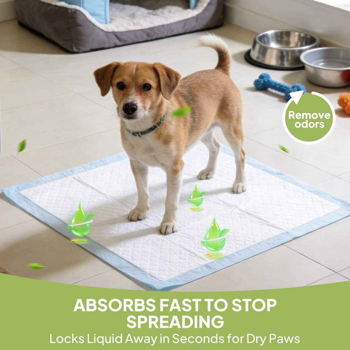 Absorbent waterproof underpads for bed and furniture protection - Image 6