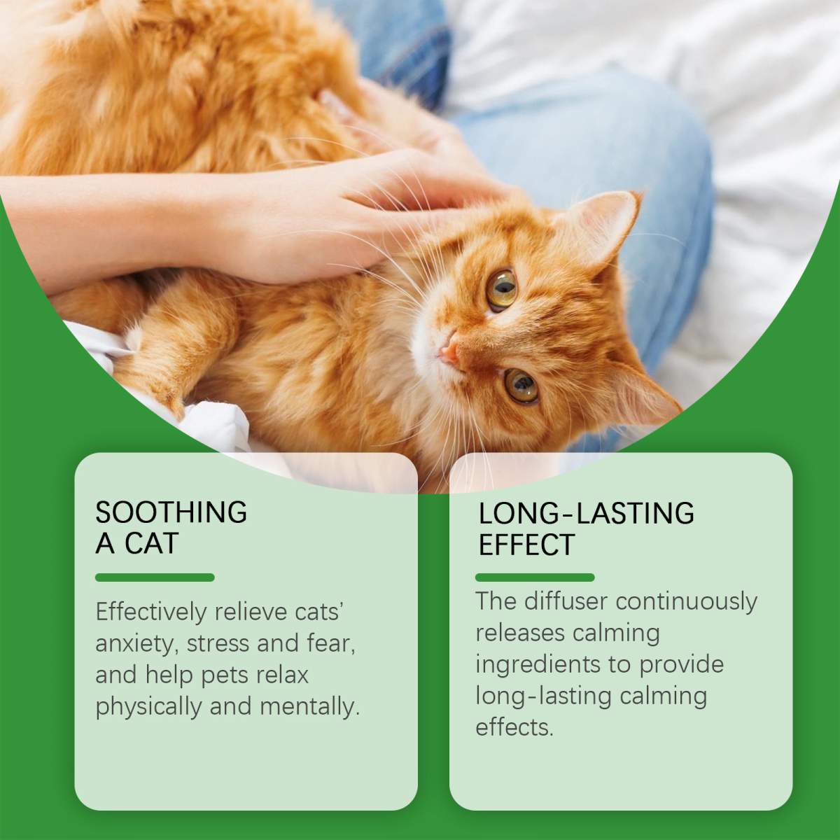 Cat Calming Pheromone Diffuser Kit 45ml, Stress Relief For Anxious Cats & Kittens - Image 2