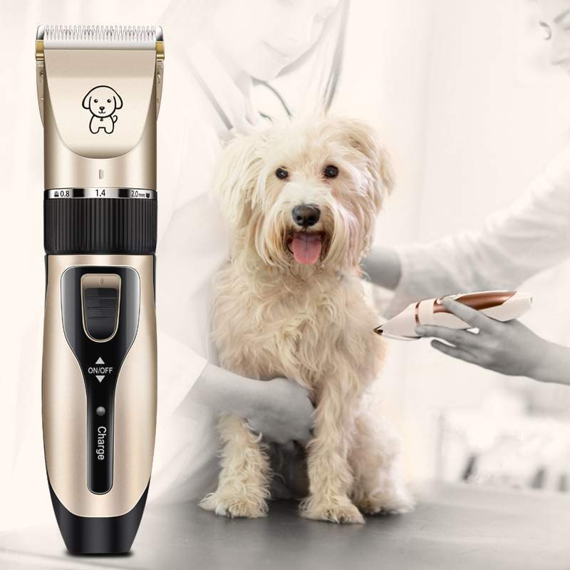 Professional Low Noise Pet Hair Clipper Easy Grooming For Dogs & Cats