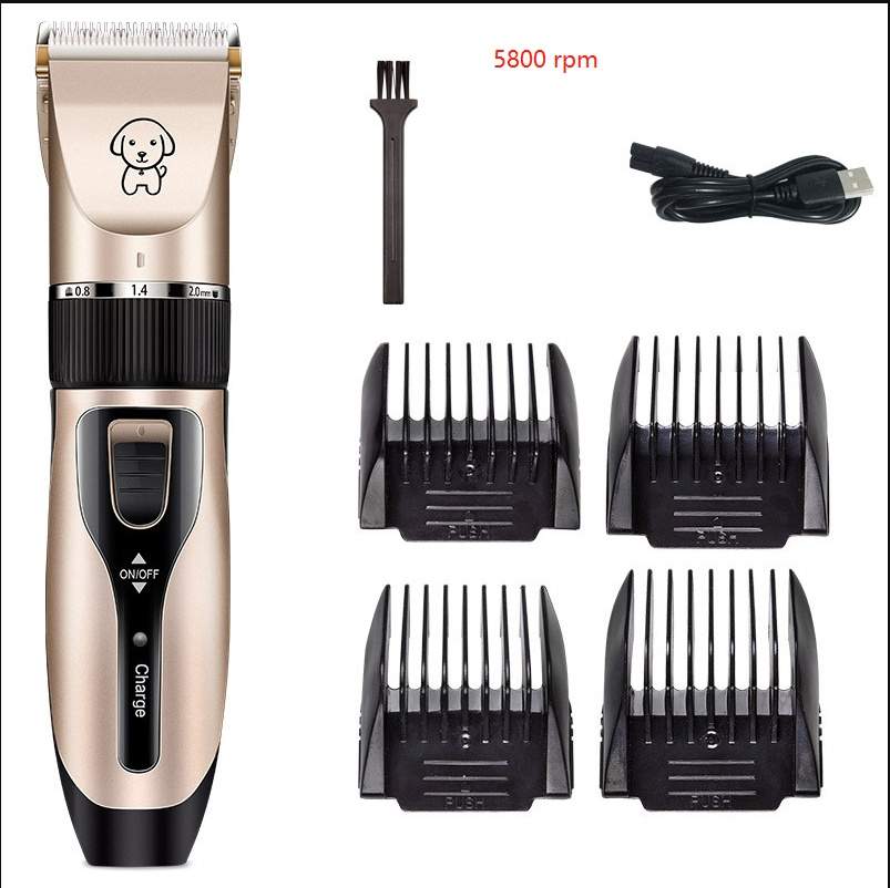 Professional Low Noise Pet Hair Clipper Easy Grooming For Dogs & Cats - Image 5