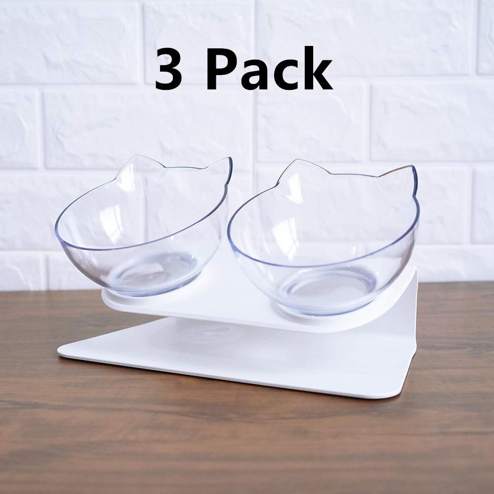 Cat Double Bowl Cat Food Bowl Protects Cervical Vertebra - Image 8