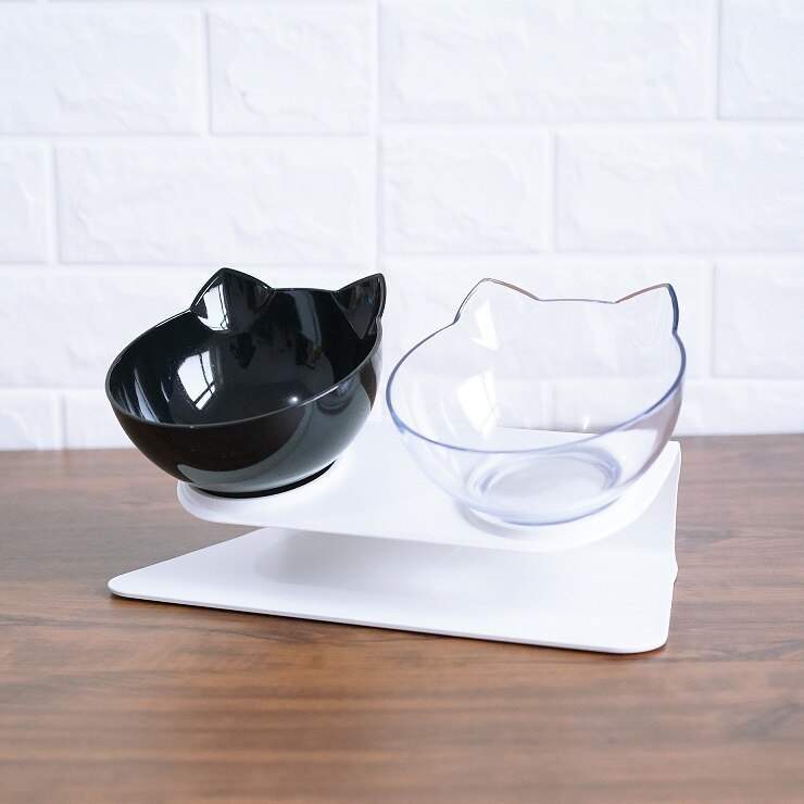 Cat Double Bowl Cat Food Bowl Protects Cervical Vertebra - Image 10