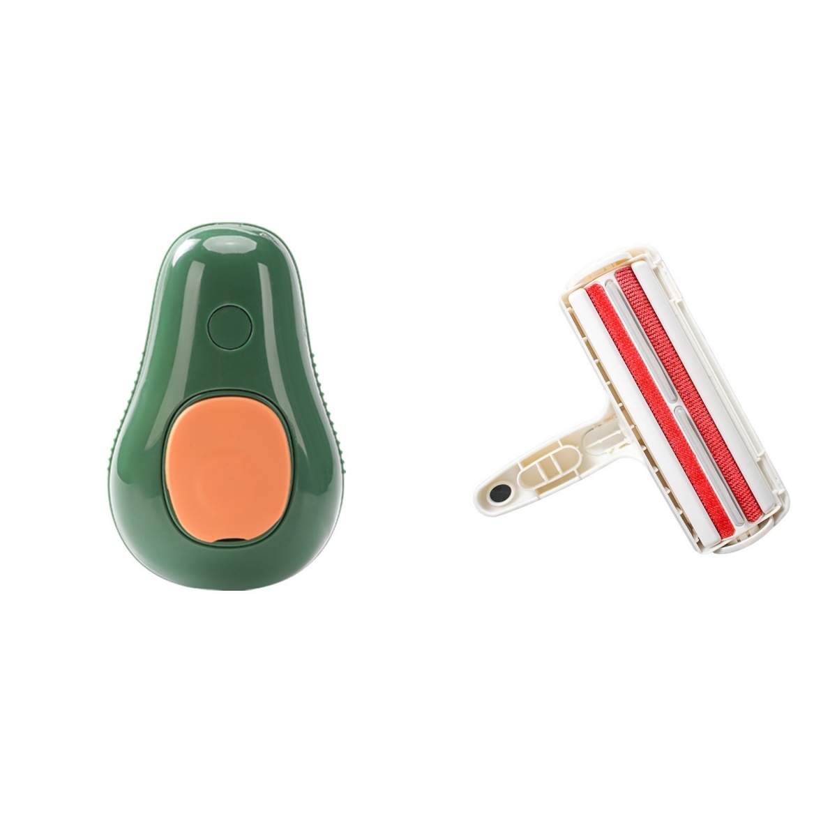 Steamy Cat Brush Cat Dog Grooming Comb Electric Self Cleaning Steam Cat Brush For Massage Avocado Shape Pet Spray Cat Grooming - Image 3