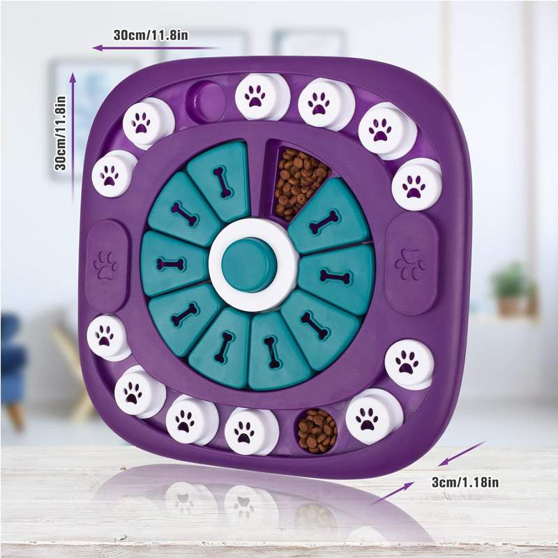 Dog Puzzle Toys, Interactive Treat Puzzle Dog Enrichment Toys For Large Medium Small Dogs - Image 2