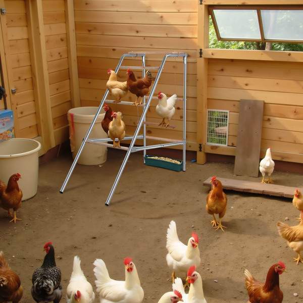 103x50x100cm Outdoor Chicken Perch - Image 10