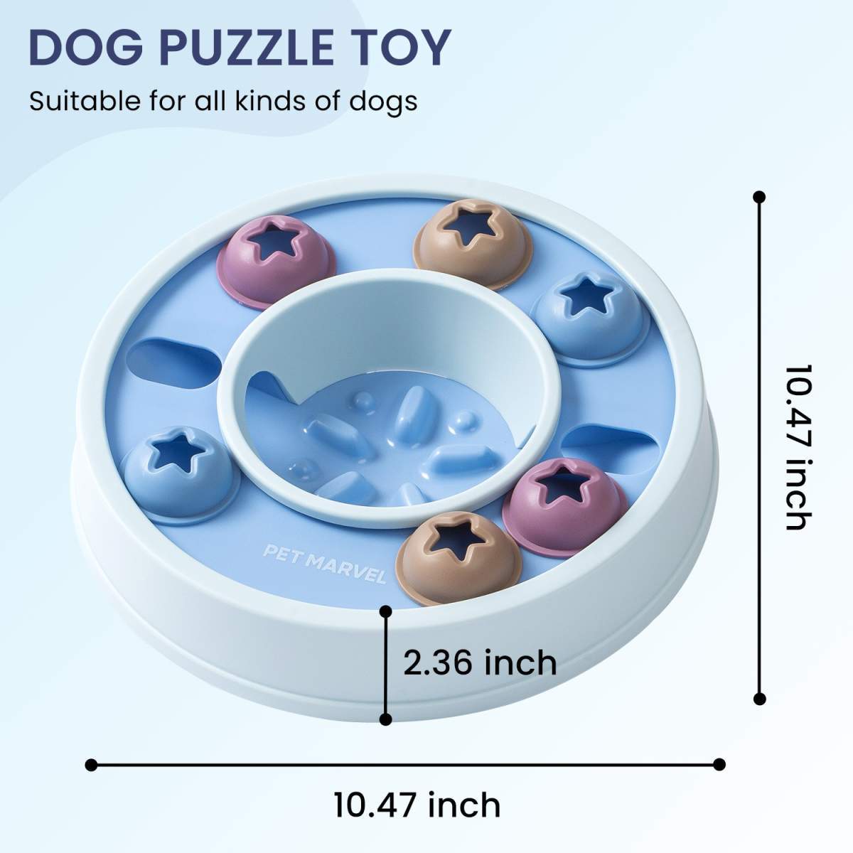 PETMARVEL Interactive Puzzle Game Dog Toy, Level 1-3 - Image 9