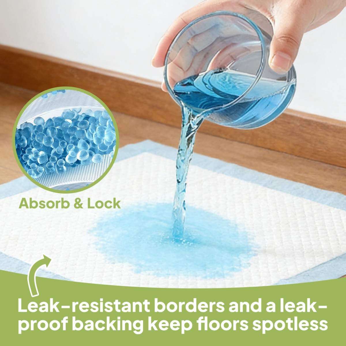Absorbent waterproof underpads for bed and furniture protection - Image 3