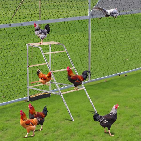 103x50x100cm Outdoor Chicken Perch - Image 7