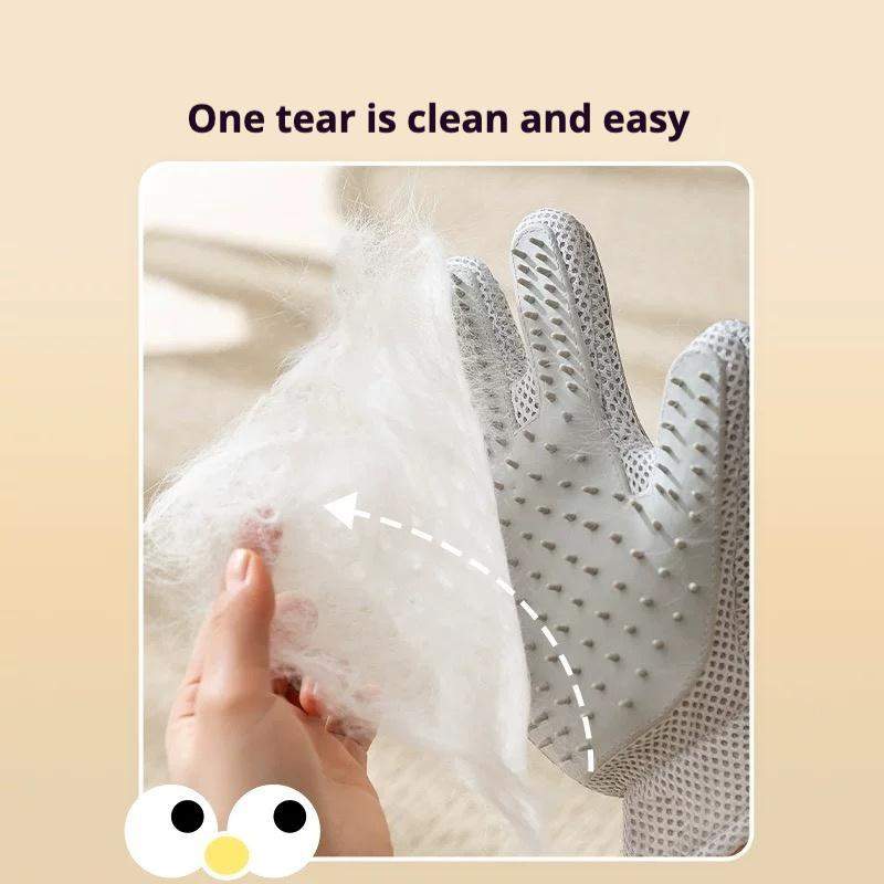 2-in-1 Pet Grooming Gloves & Brushes For Cats And Dogs High-Efficiency Hair Removal & Massage GlovesDouble-Sided Hair RemovalAnti-Scratch & Bite ProtectionCleaning & Grooming - Image 8