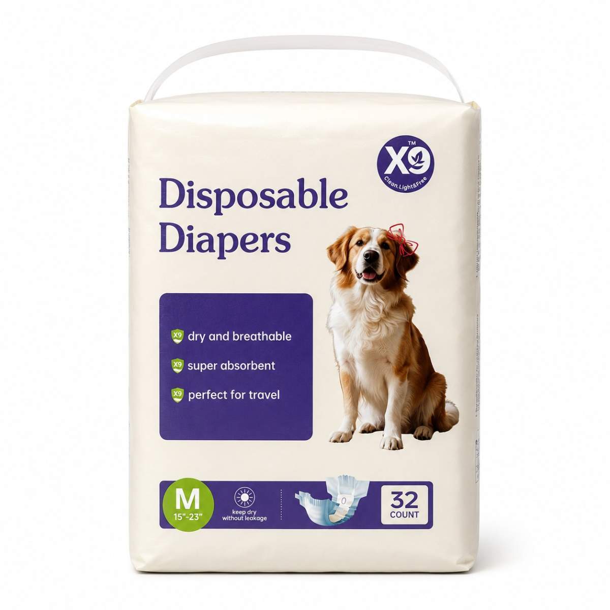 Disposable Female Dog Diapers - Image 5