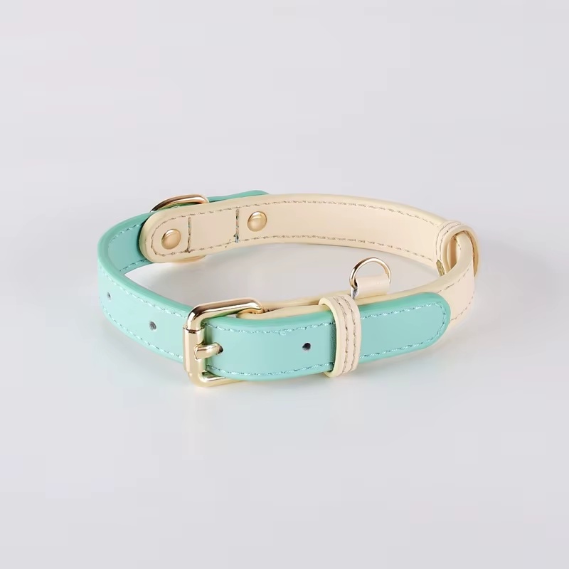 S M L Dog Collar, Leather Dog Collar, For Small, Medium, And Large Dogs, Basic Collar, Adjustable Pet Collar - Image 6