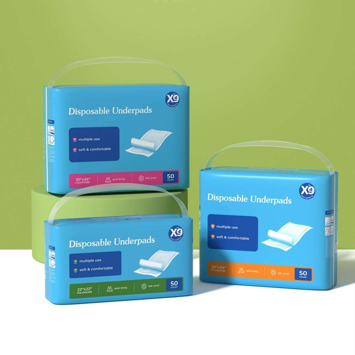 Absorbent waterproof underpads for bed and furniture protection - Image 2