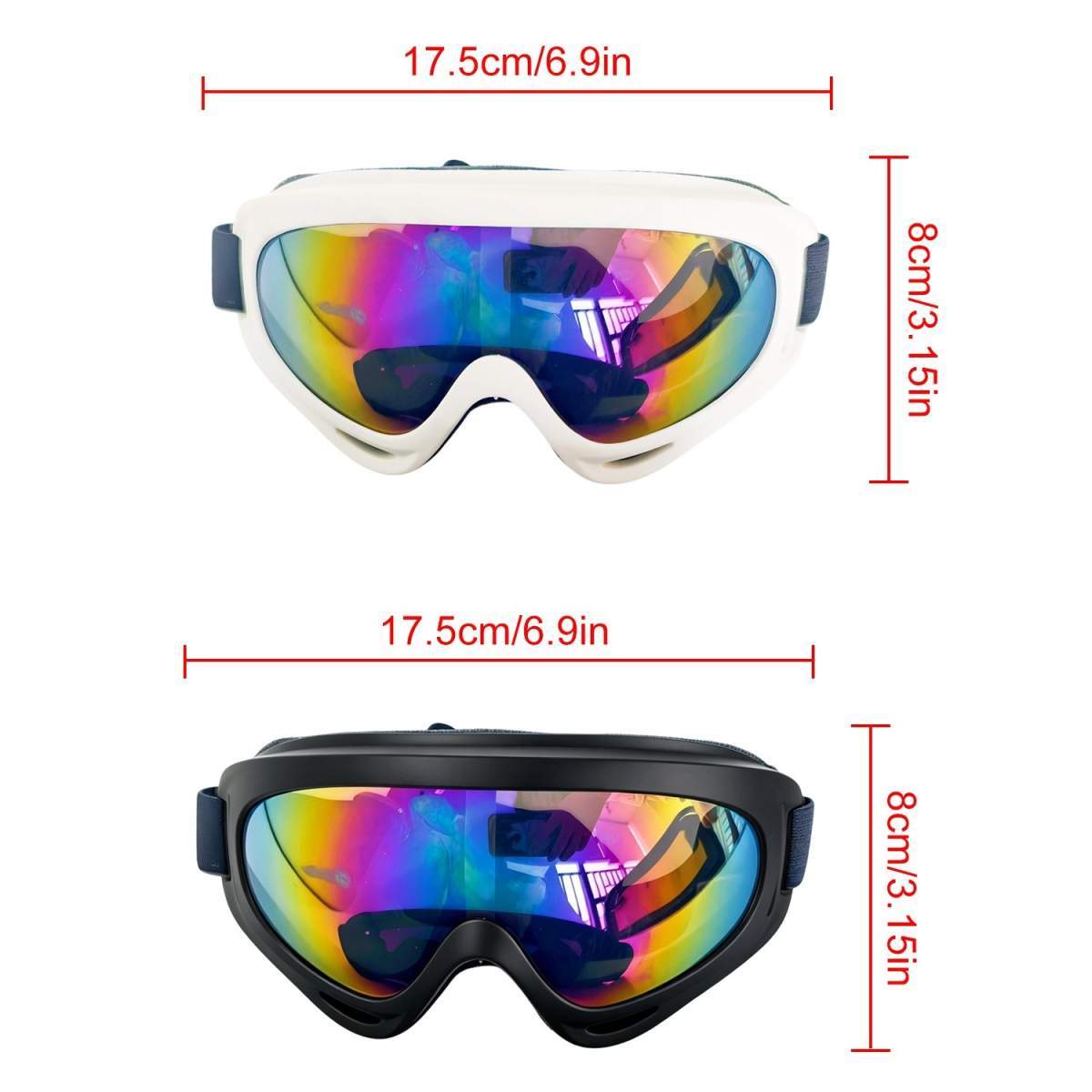 Dog Sunglasses Pet Goggles For Small Dogs Anti-Uv Glasses Eye Protect Windproof - Image 2