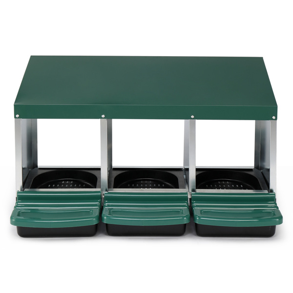 3-compartment Chicken Feeding Trough - Image 3