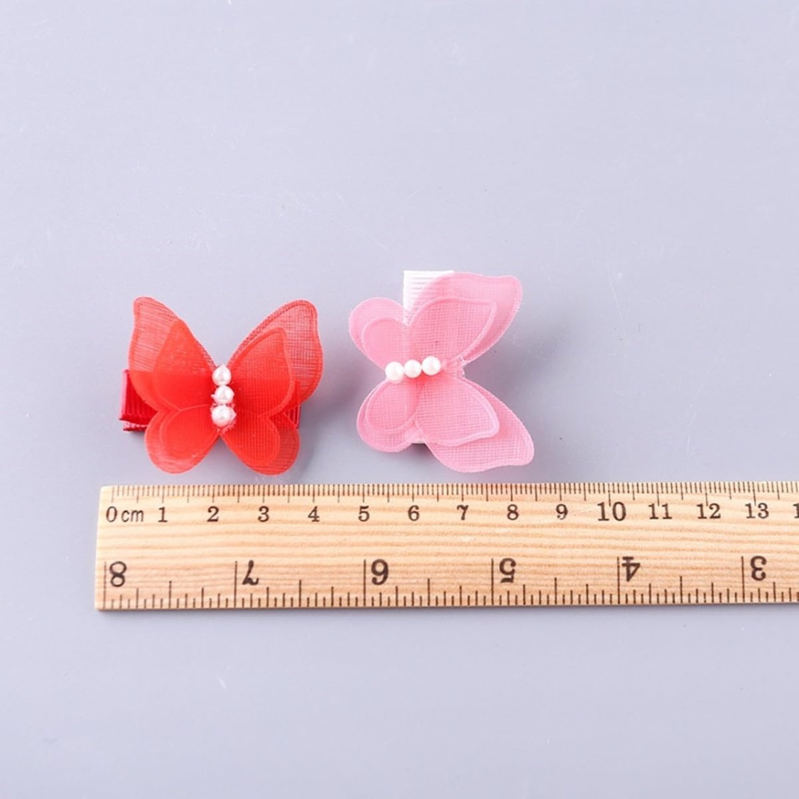 10pcs Pet Hair Accessories, Butterfly Pearl Hair Clips For Girls Cats And Dogs - Image 4