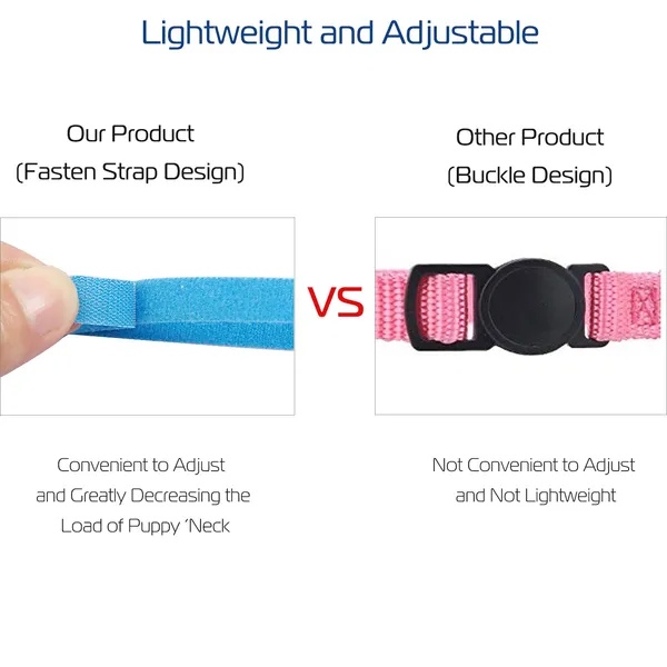 12 Colors Whelping Puppy ID Collars Adjustable Double-Sided Pet ID Bands - Image 4