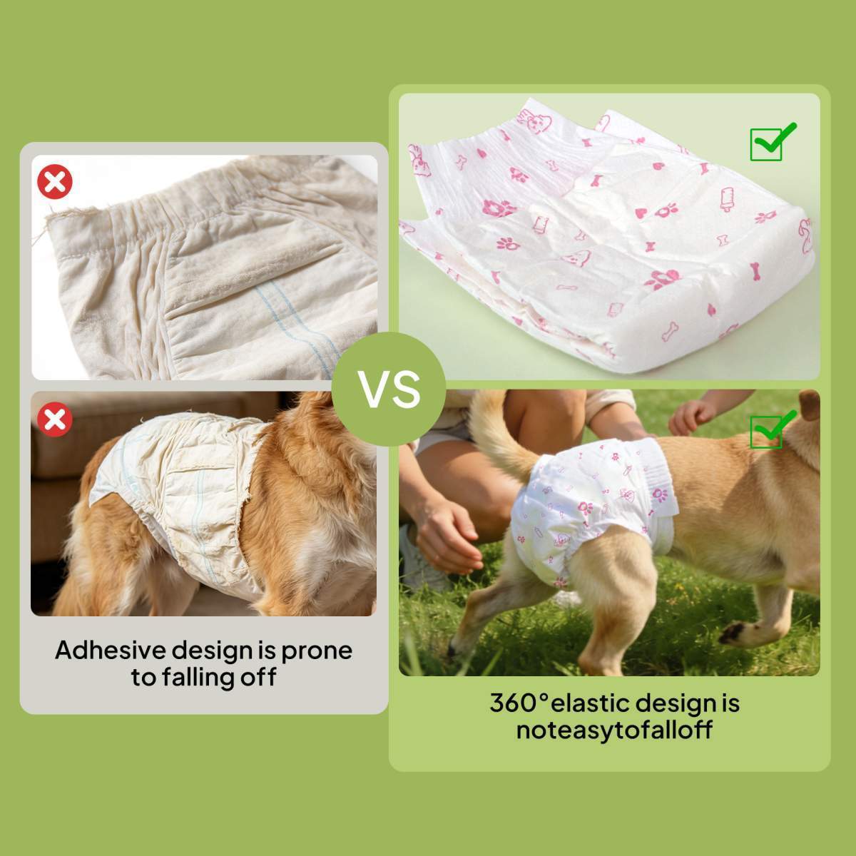 Disposable Female Dog Diapers - Image 9