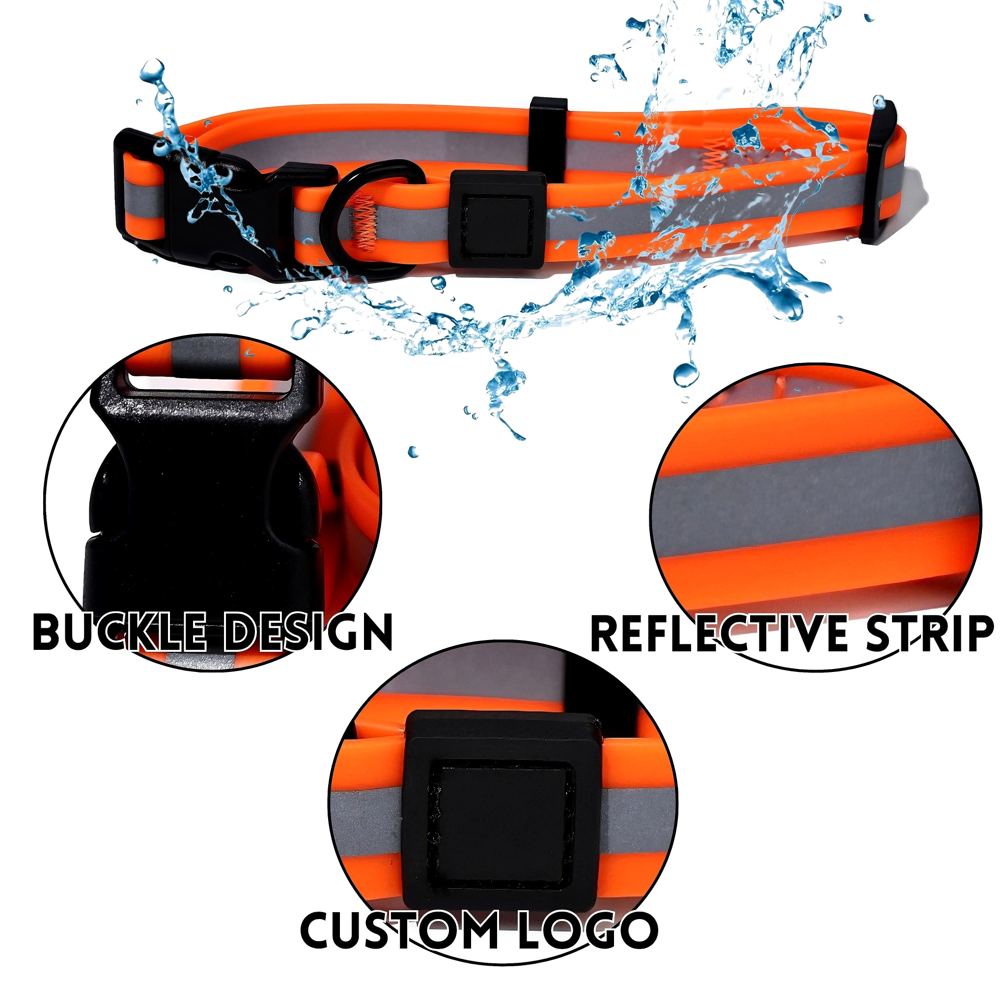 Reflective Leash Set It Can Reflect Light Sources Effectively Enhancing The Safety Of Pets During Outdoor Outings - Image 4