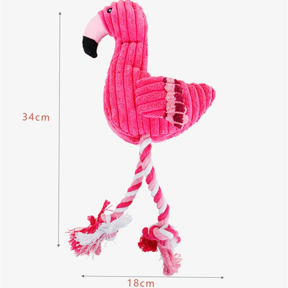 Vocal Animal Plush for Pet Dog Molar Teeth Cleaning Training - Image 6