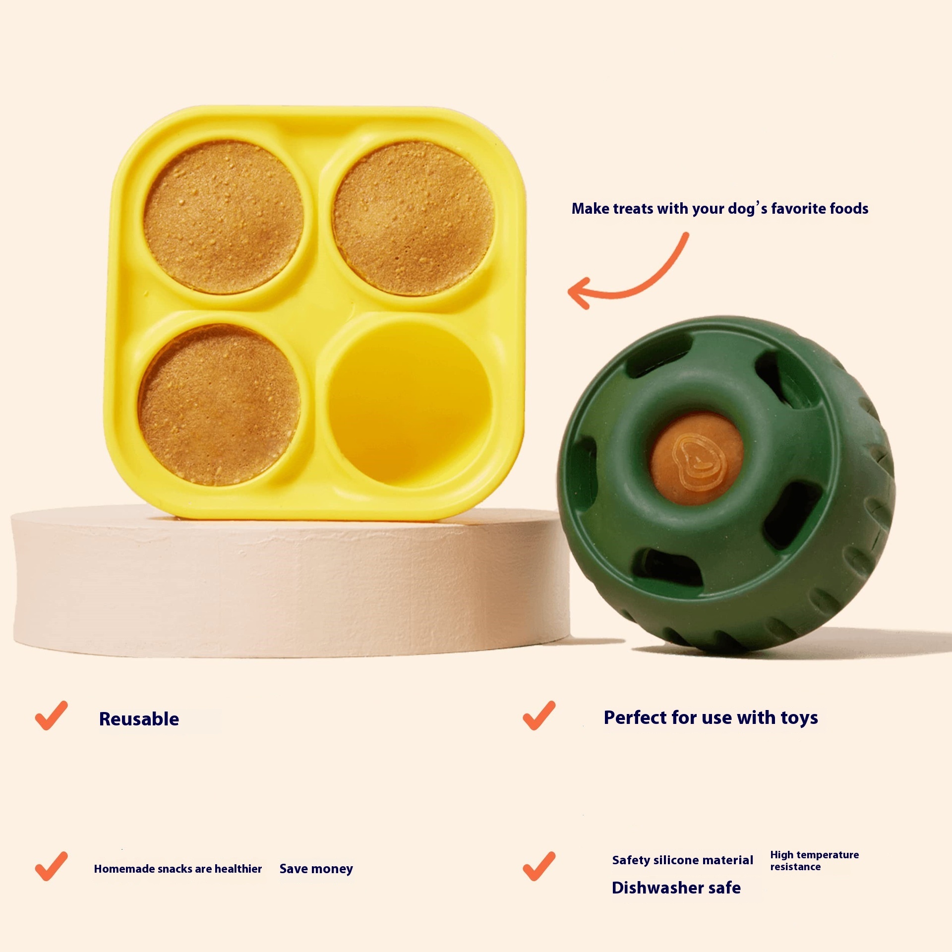 Dog Silicone Slow Tableware Molar Food Leakage Toy Pet Pets Supplies - Image 7