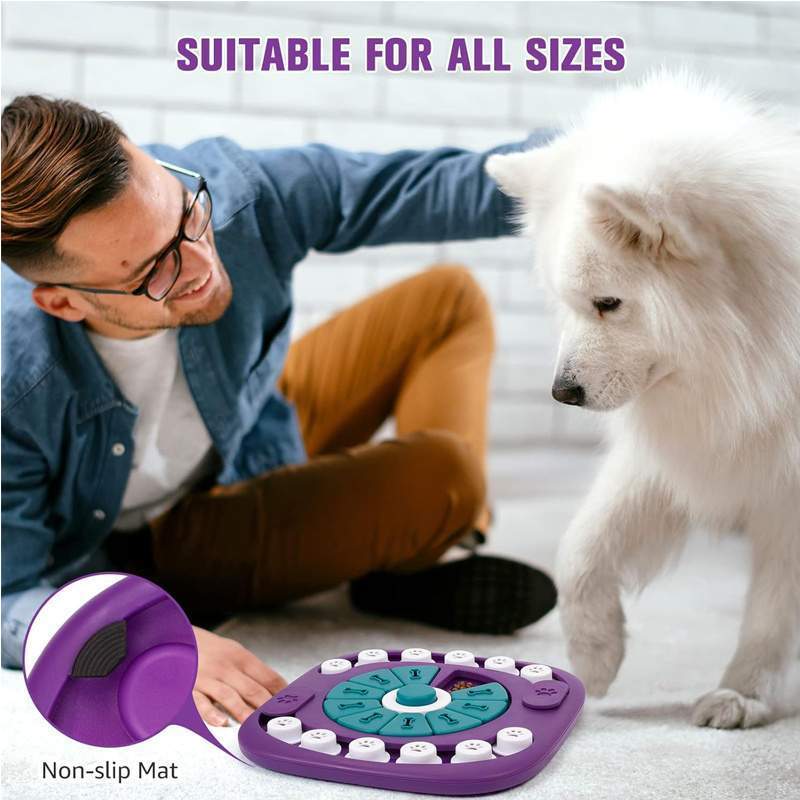 Dog Puzzle Toys, Interactive Treat Puzzle Dog Enrichment Toys For Large Medium Small Dogs - Image 4