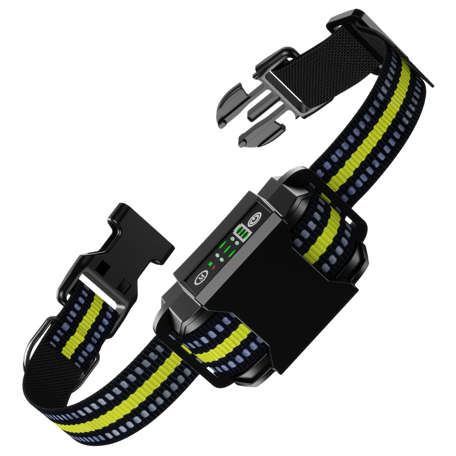 Dog Bark Collar Rechargeable Waterproof Beep Vibration Static Stimulation Bark Stopper Automatic Identification Collar With 6 Intensity Dual Modes - Image 5