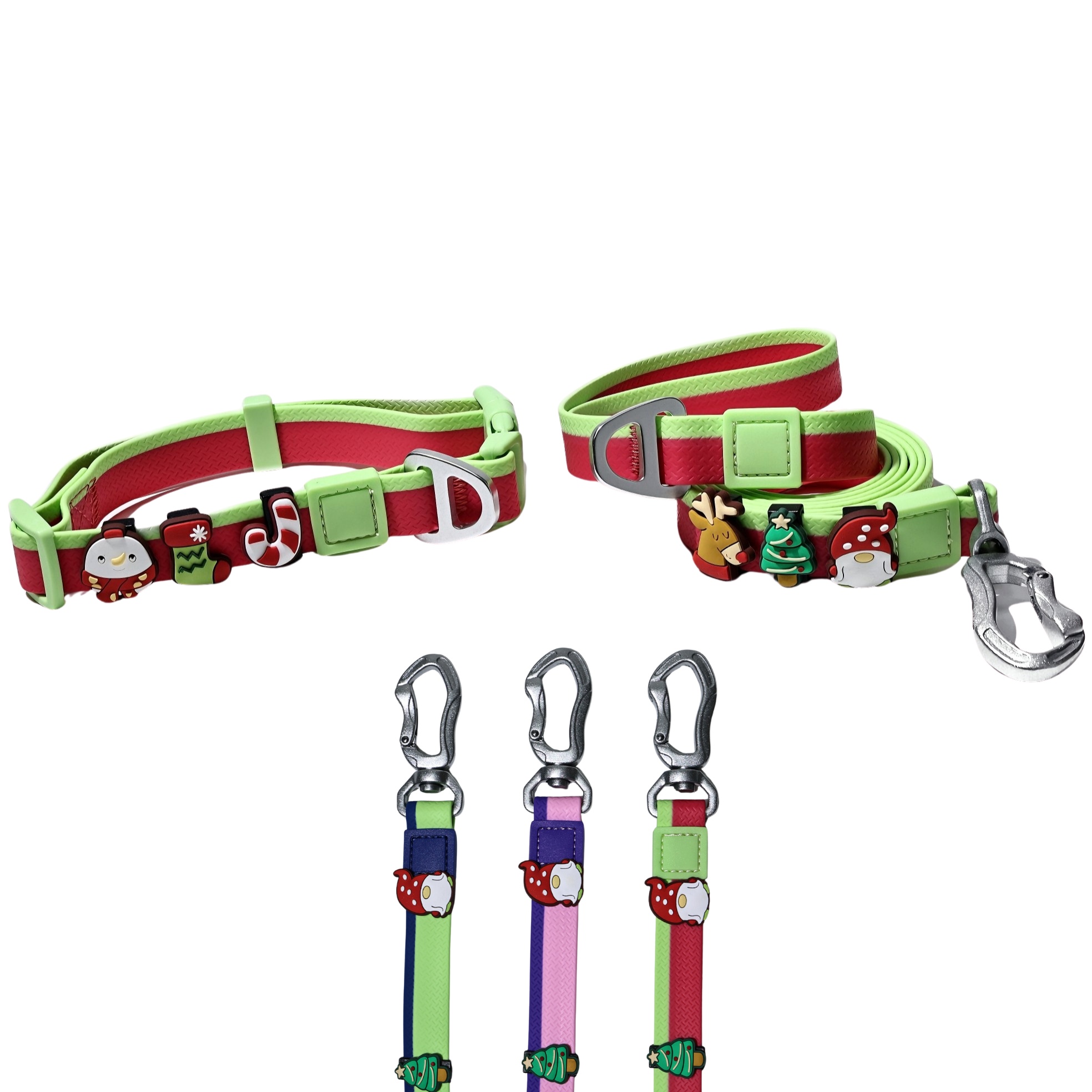 The New Dual-Color Embossed Pet Leash Set Is A Pet Product That Combines Appearance, Fun And Practicality. It Not Only Ensures A Great User Experience With Exquisite Craftsmanship, But Also Injects Mo - Image 5