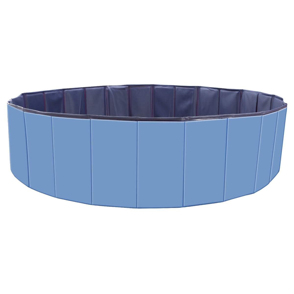 1Pc 160 X 160 X 30cm-63.0 X 63.0 X 11.8inch Foldable Pet Swimming Pool PVC Dog Swim Pool Bathing Tub Playmat Pools - Image 2