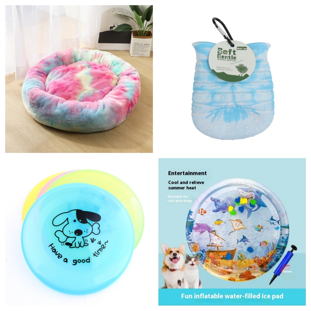 Silicone Flying Saucer Funny Pets Dog Cat Toy Dog Game Flying Discs Resistant Chew Puppy Training Interactive Pet Supplies - Image 6