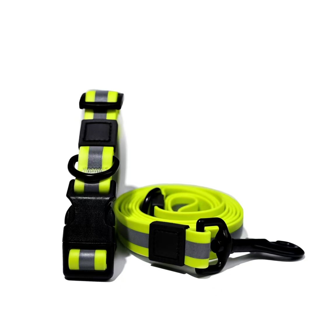 Reflective Leash Set It Can Reflect Light Sources Effectively Enhancing The Safety Of Pets During Outdoor Outings - Image 10