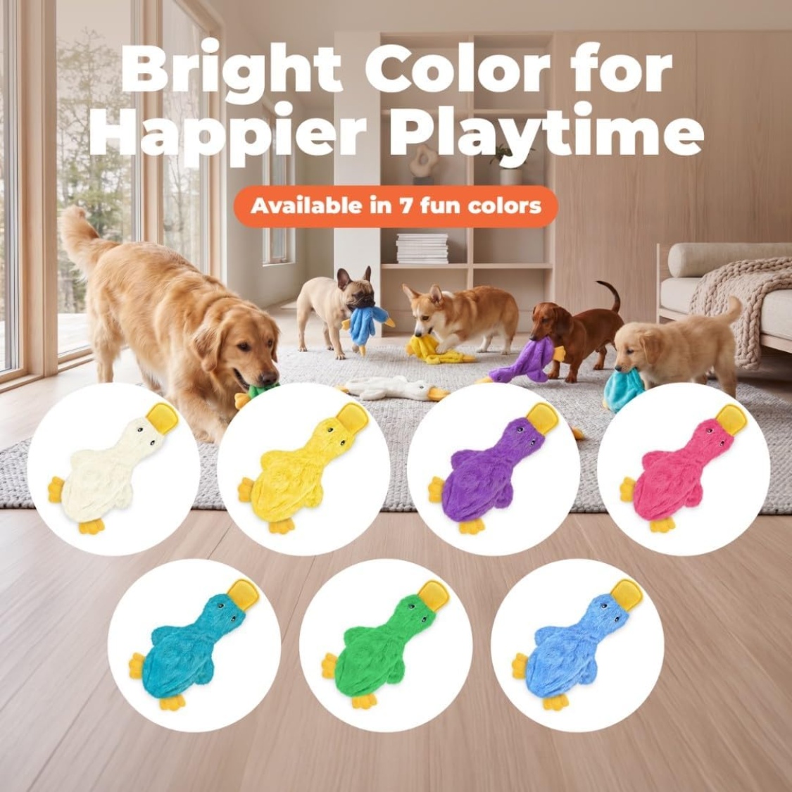 Best Pet Supplies Interactive Squeaky Dog Chew Toy, Ideal Dog Toys For Chewers, Small, Medium Large Dogs, And Fetch Lovers - Image 3