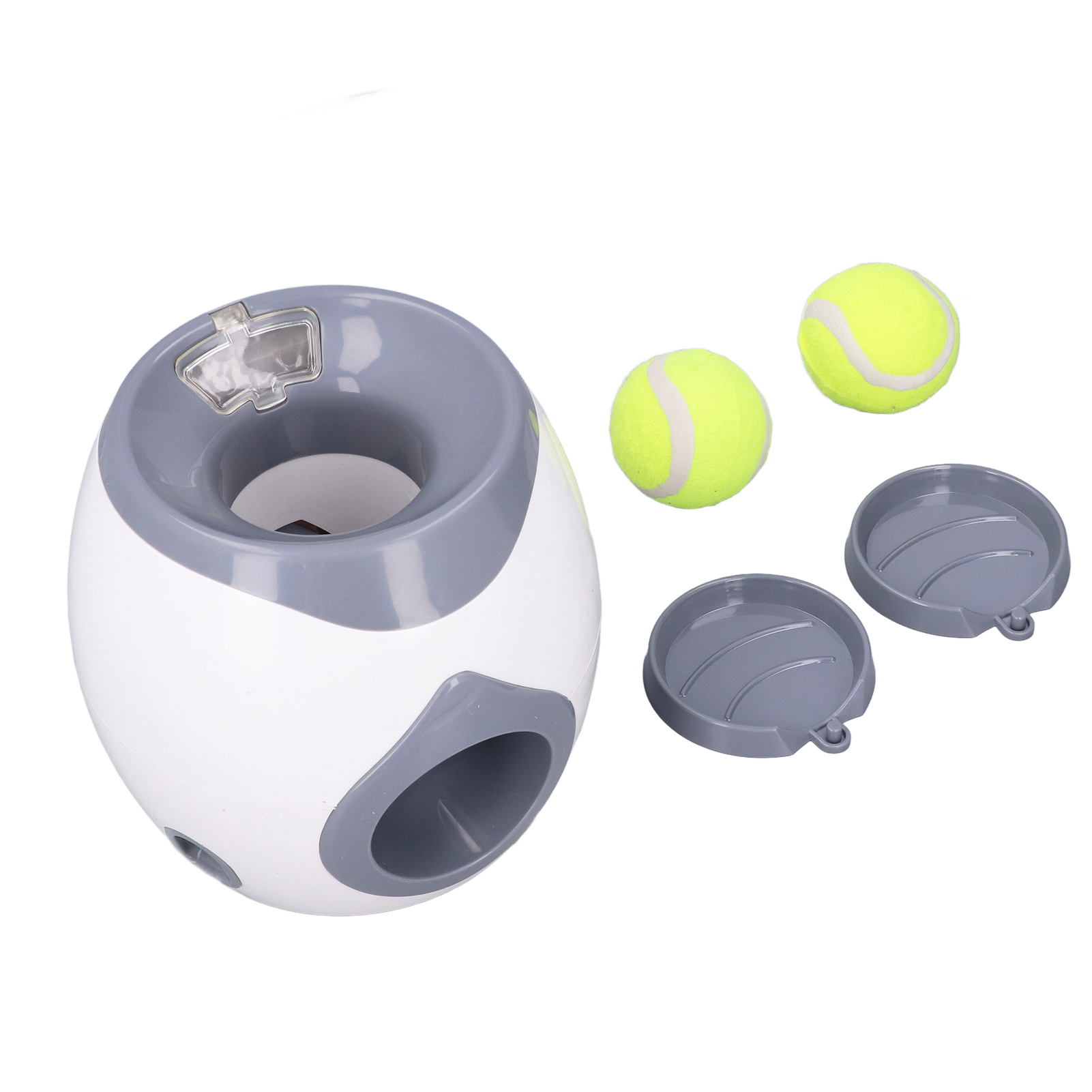 Dog Ball Feeding Toys Dog Tennis Ball Feeding Machine With 2 Tennis For Dog Training - Image 4