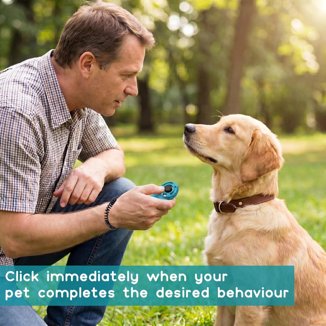 Dog Training Clicker With Sring Wrist And Keyring Pet Dog Training Clickers For Puppy, Cat - Image 5