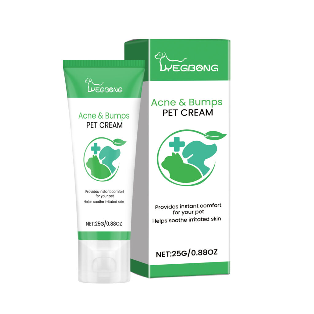 Pet Acne & Bumps Skin Cream, Soothing Skin  For Dogs & Cats, Relief Redness Irritated Skin With Calendula & Ganoderma Extract