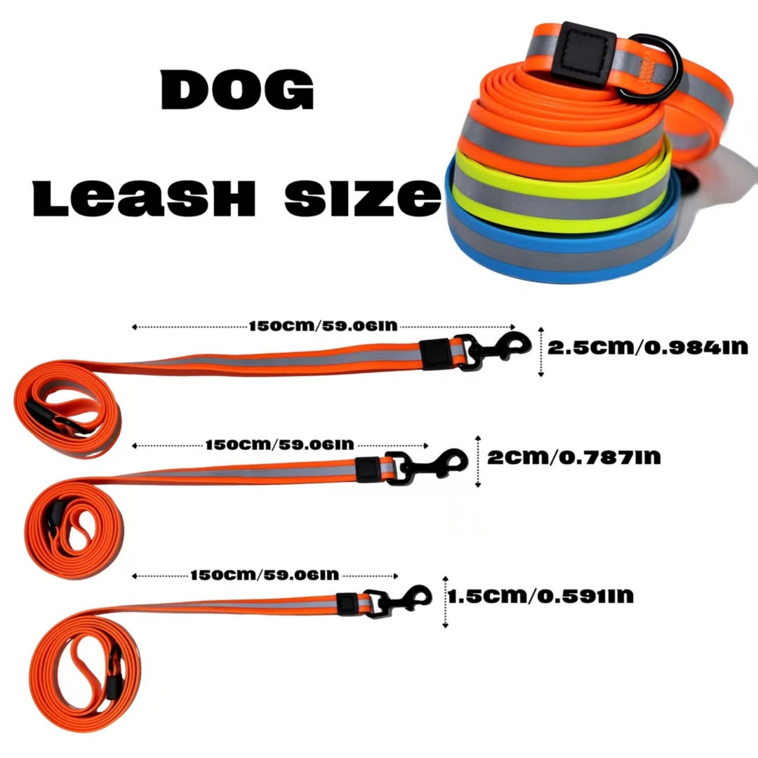 Reflective Leash Set It Can Reflect Light Sources Effectively Enhancing The Safety Of Pets During Outdoor Outings - Image 8