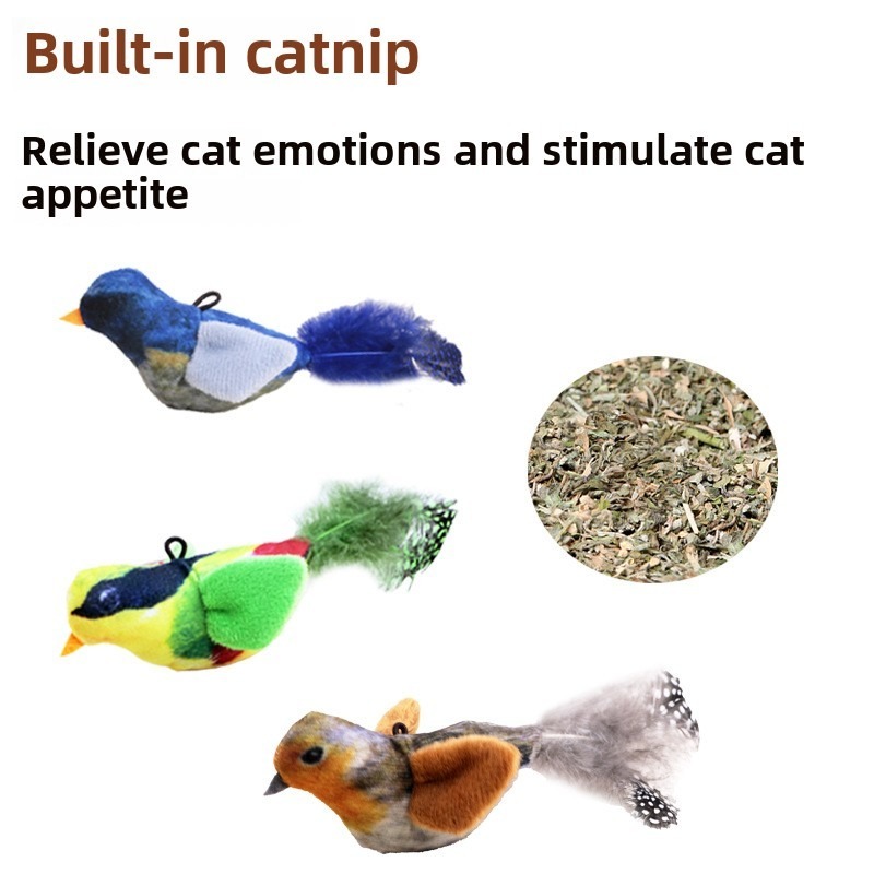Pet Sound Bird Toy, Universal For Pets Of All Ages, Safe Material, Durable And Anti-bite, Alleviate Pet Anxiety - Image 7