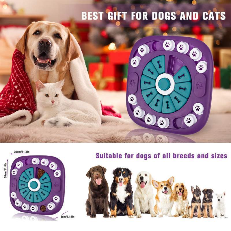 Dog Puzzle Toys, Interactive Treat Puzzle Dog Enrichment Toys For Large Medium Small Dogs - Image 8
