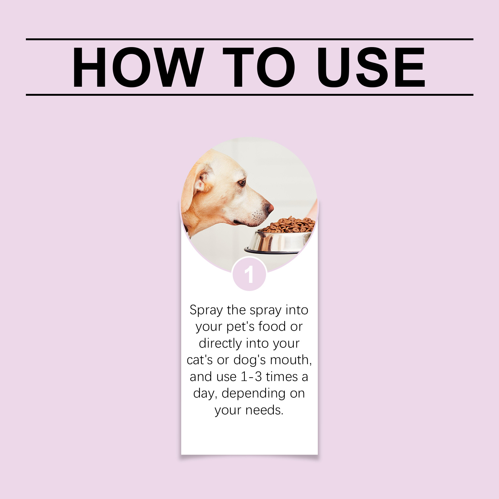 Pet Dental Spray For Dogs & Cats, No Brushing Needed, Freshen Breath & Whiten Teeth Oral Care Spray - Image 3