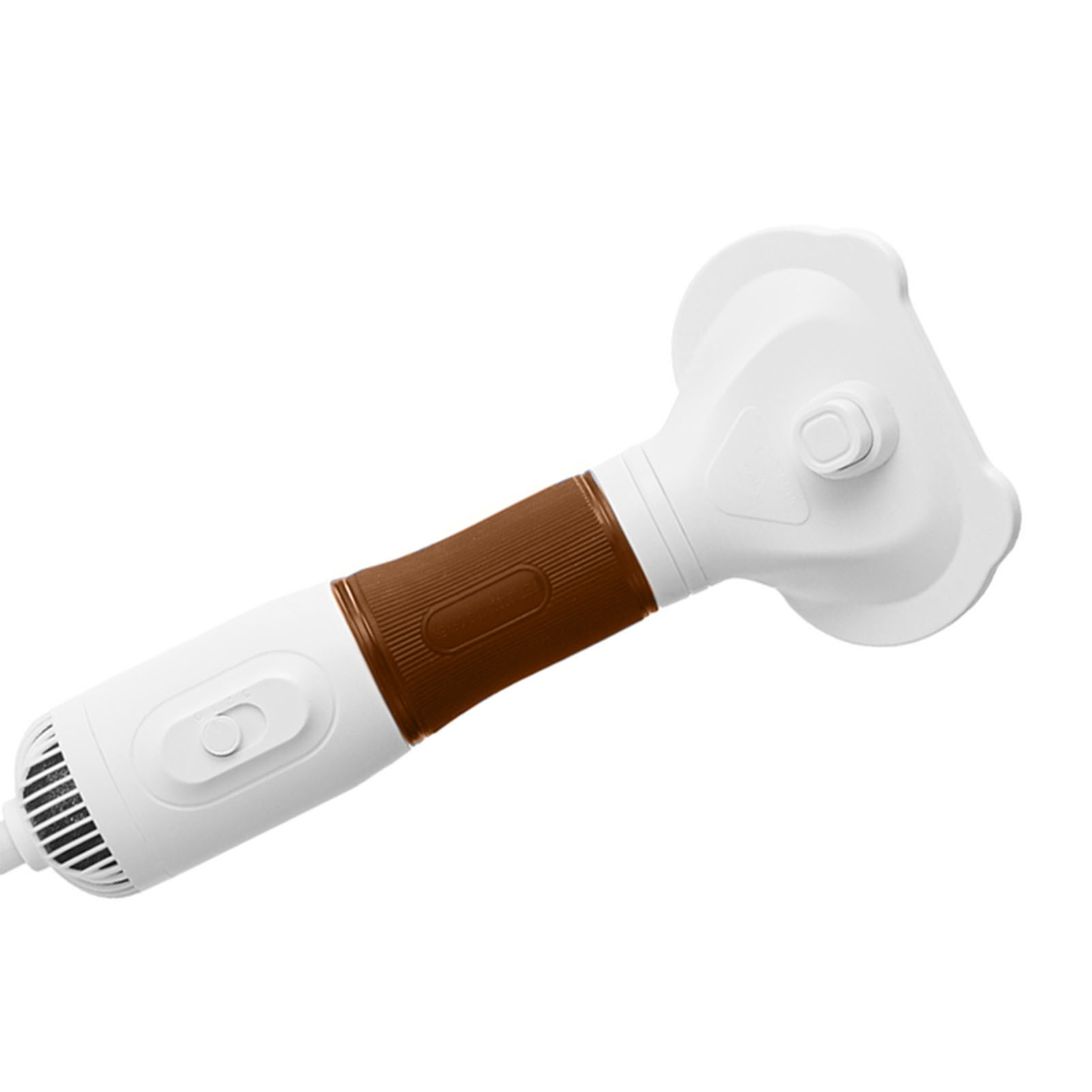 Pet Hair Dryer With Slicker Brush Low Noise 600W 3 Temperature Adjustable 3 In 1 Grooming Dog Blow Dryer For Cats Coffee - Image 4