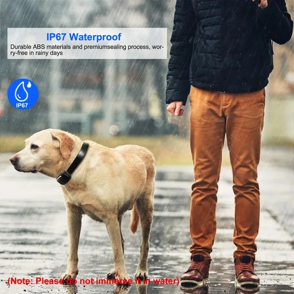 Dog Training Collar Receiver IP67 Waterproof Dog Bark Shock Collar Accessories Adjustable Belt - Image 5