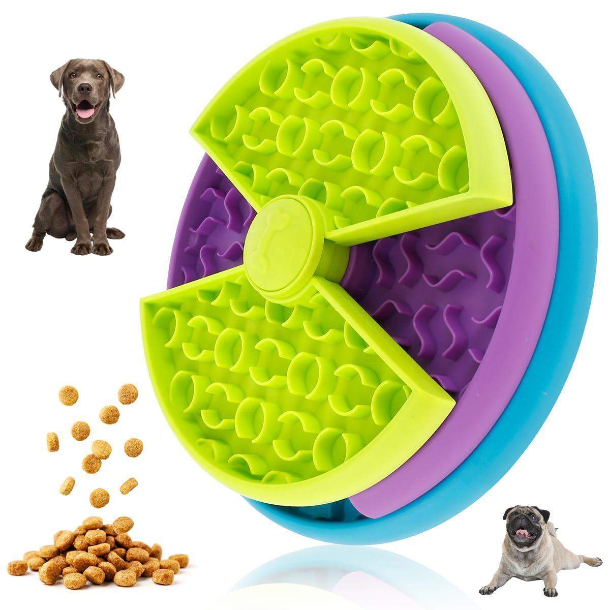 3-in-1 Interactive Slow Feeder Bowl & Lick Mat for Dogs & Cats - Image 2