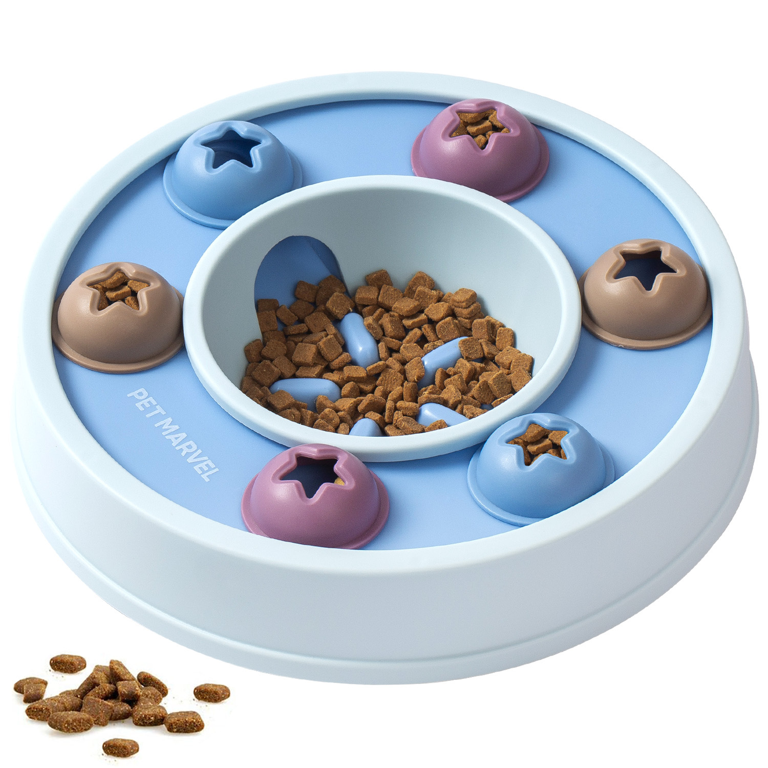 PETMARVEL Interactive Puzzle Game Dog Toy, Level 1-3